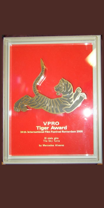 Naamplaat en Award – Award – Tiger Award IFFR – Rotterdam